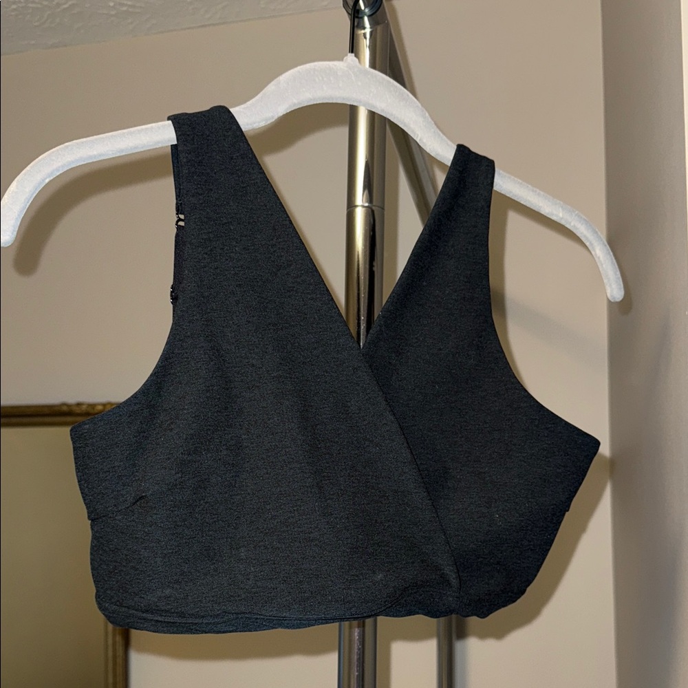 Beyond the Bump Black Maternity/Nursing Wrap Bra